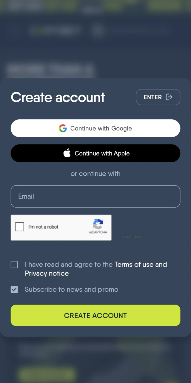 Create a CopyBet account to get bonuses.